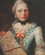 Self-portrait as singer, holding a sheet of music Angelica Kauffmann